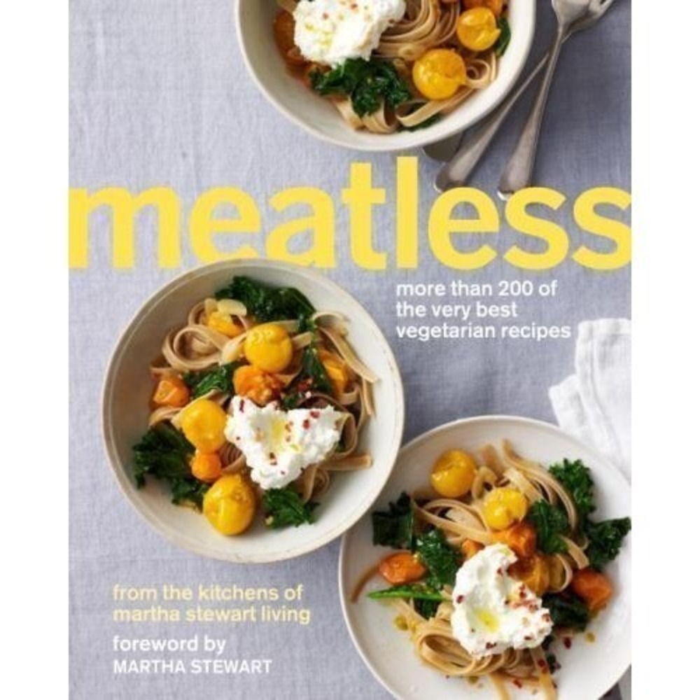 Meatless 200 Best Vegetarian Recipes Cookbook Martha Stewart Living Paperback